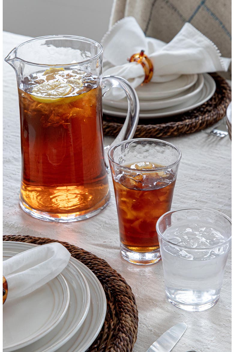 Puro Glass Pitcher, Alternate, color, CLEAR