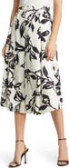 NIKKI LUND Ryan Floral Midi Skirt