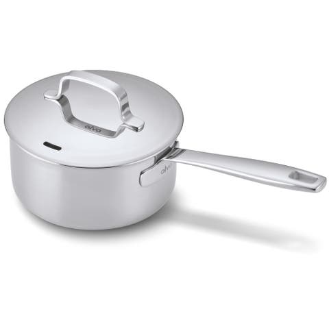 Maestro 5-Ply Stainless Steel Saucepan with Lid