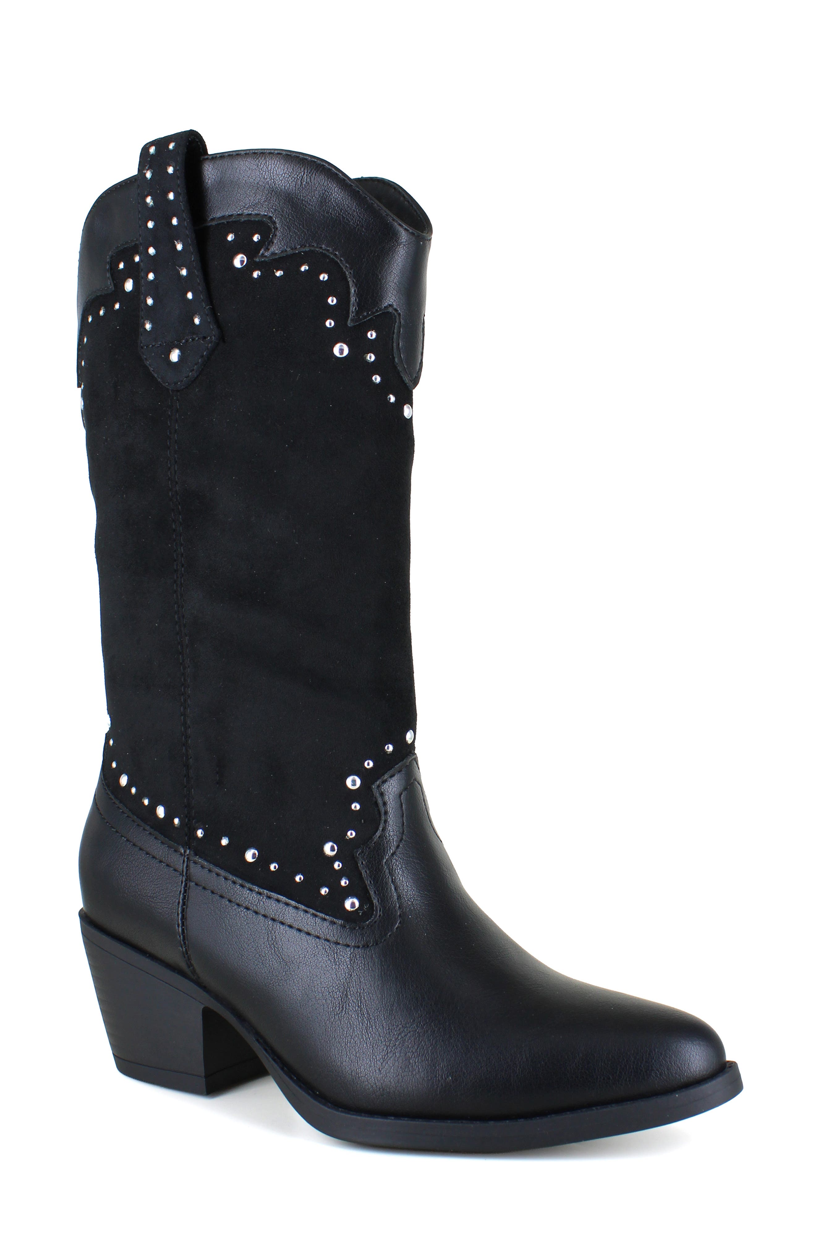 Devon Studded Western Boot