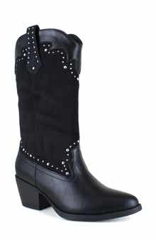Devon Studded Western Boot