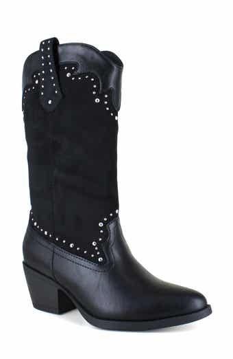 Devon Studded Western Boot
