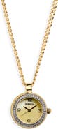 INVICTA Mini Watch Pendant Necklace, 22.5mm