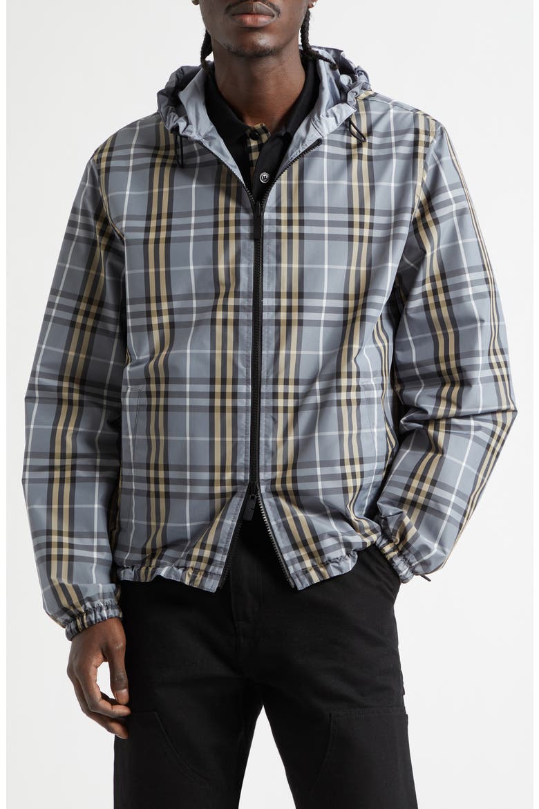Newport Reversible Jacket, Main, color, WAVE BLUE IP CHECK