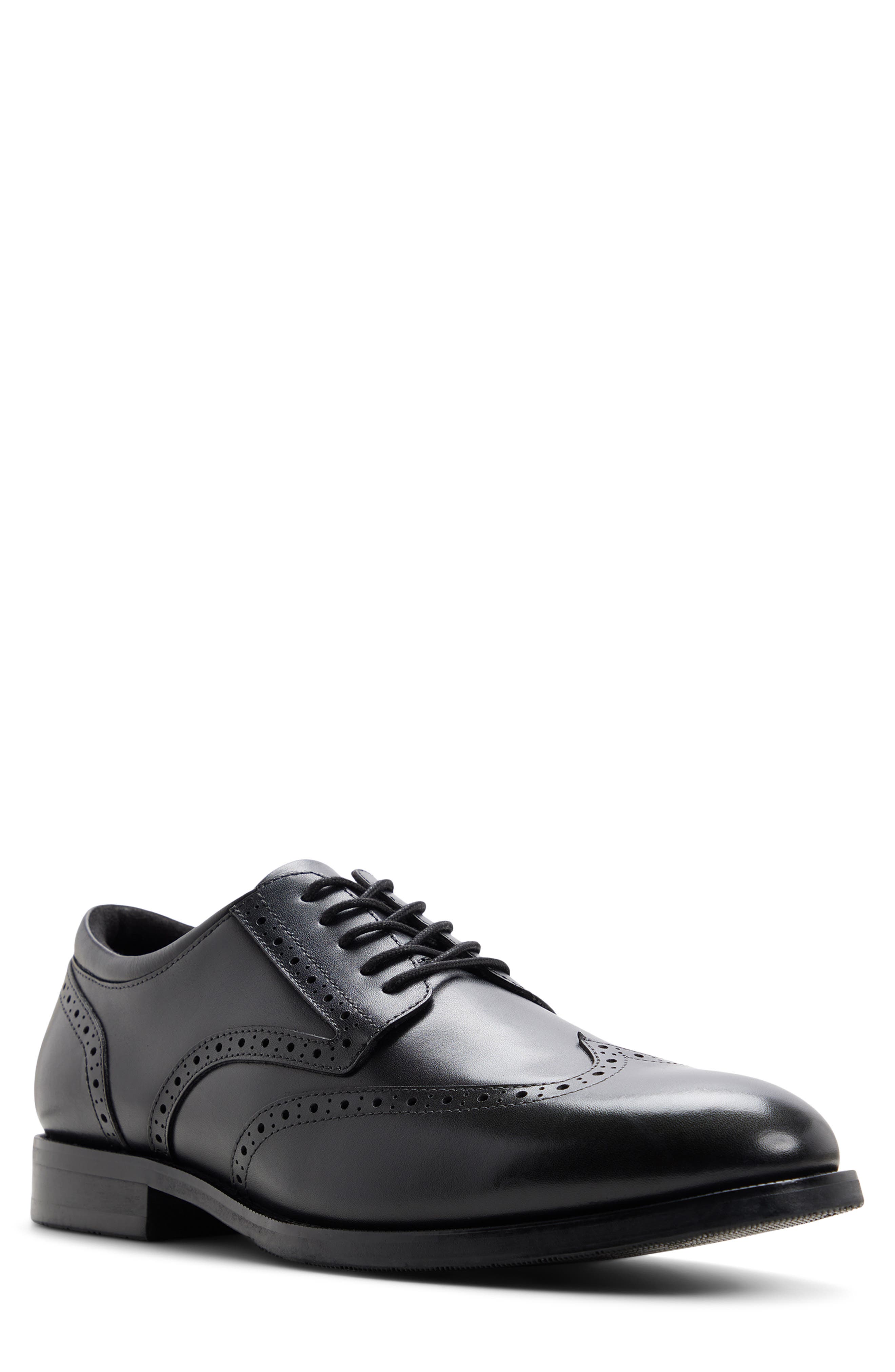 Harington Wingtip Derby, Main, color, BLACK