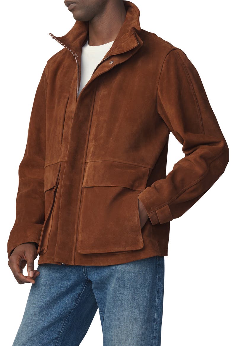 Modern Travel Leather Jacket, Alternate, color, WHISKEY