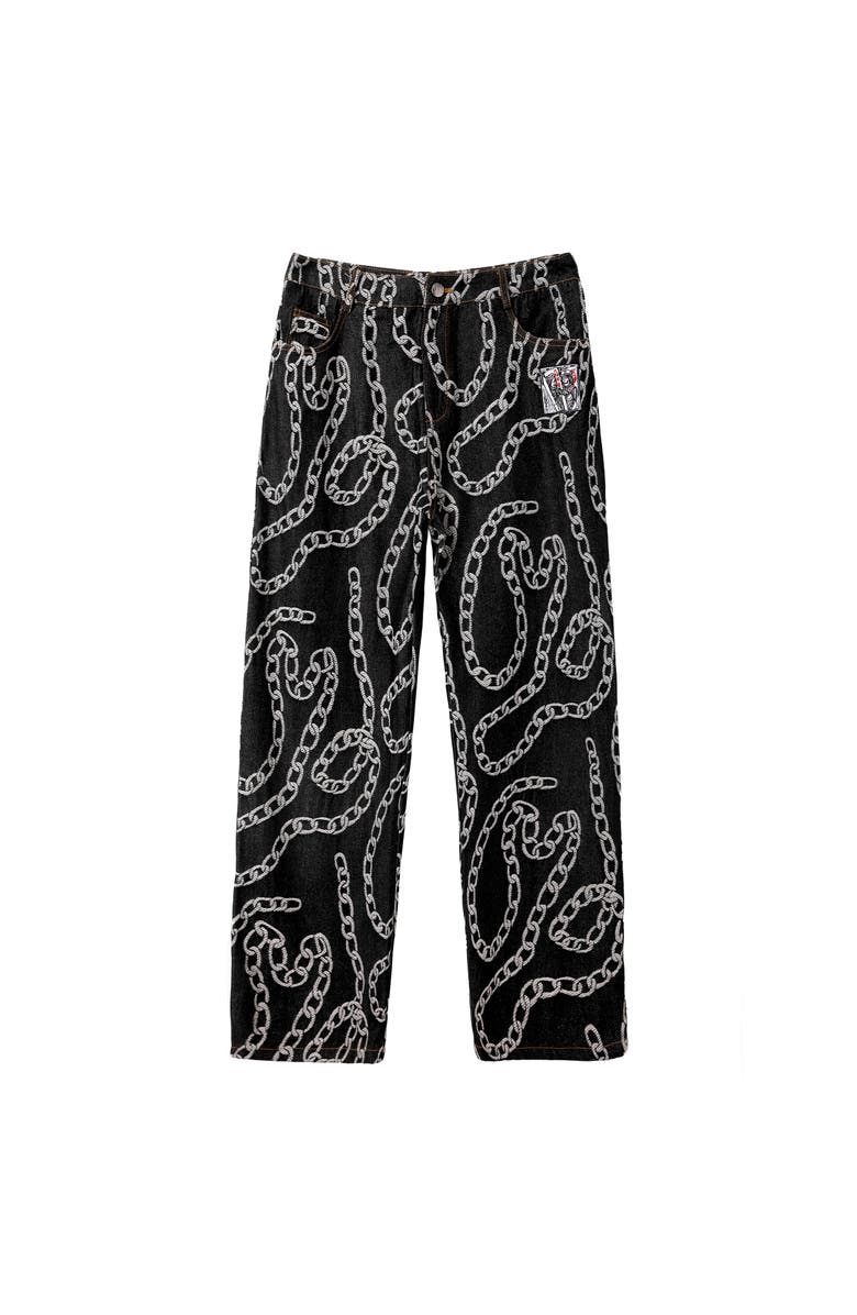 VERYRARE Chains Pants, Main, color, Black