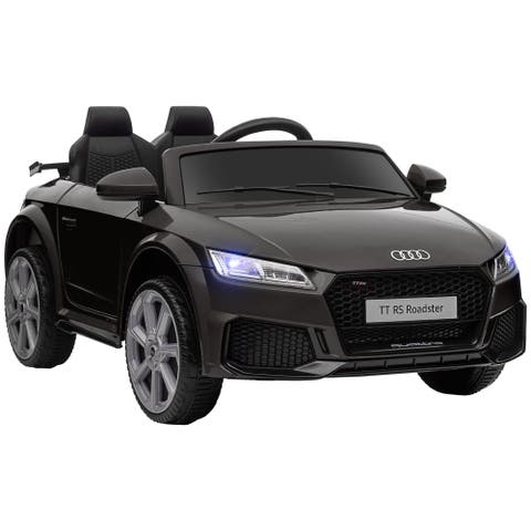 6V Ride On Car with Licensed Audi TT RS, Remote Control, Horn