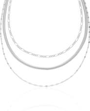 Ettika Layered Mixed Chain Necklace