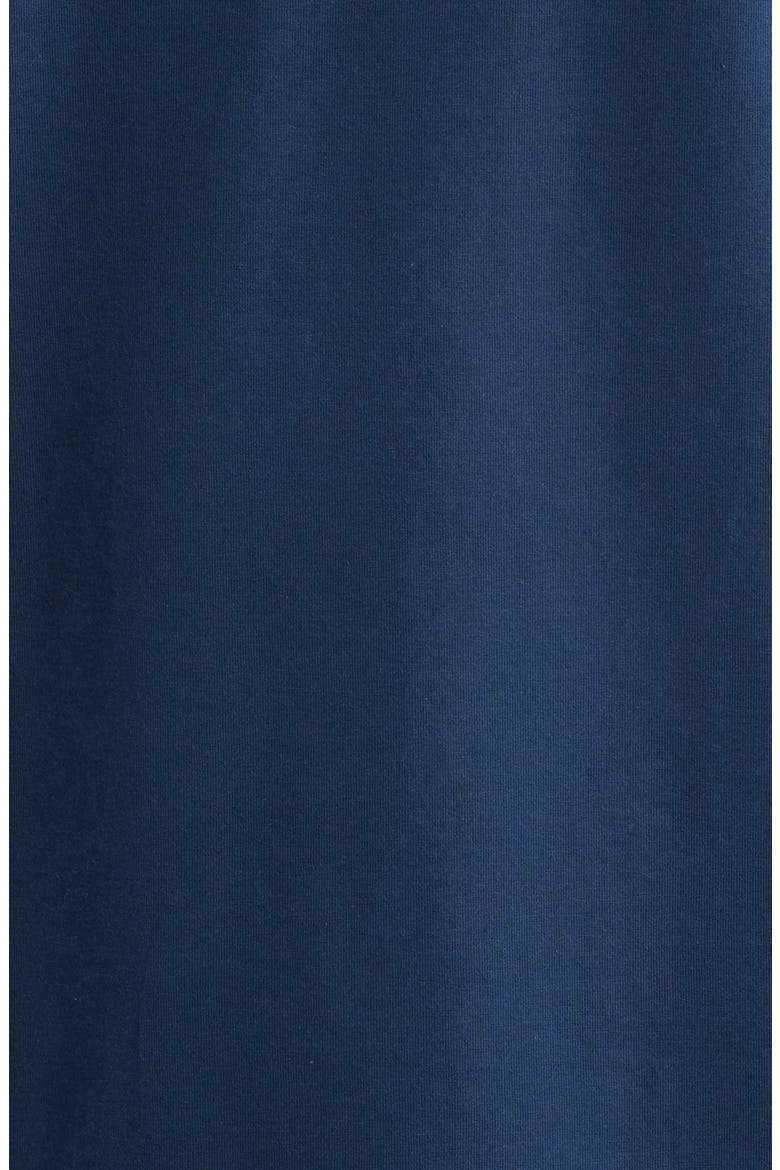 Slumberknit Henley Pajama T-Shirt, Alternate, color, DEEP BLUE