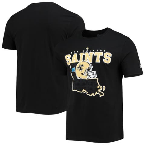 Men's New Era Black New Orleans Saints Local Pack T-Shirt