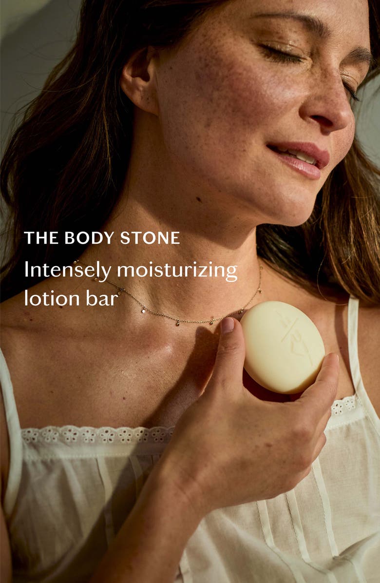 Kate McLeod Tangerine & Vanilla Body Stone Lotion Bar, Alternate, color,