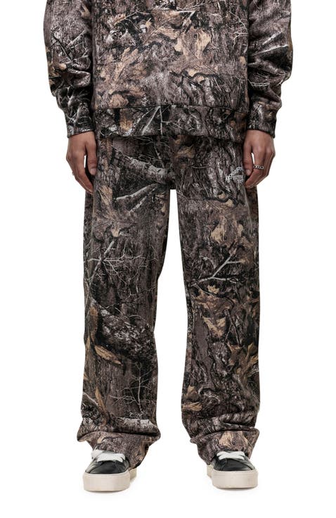 Woodland Camo Print Jogger