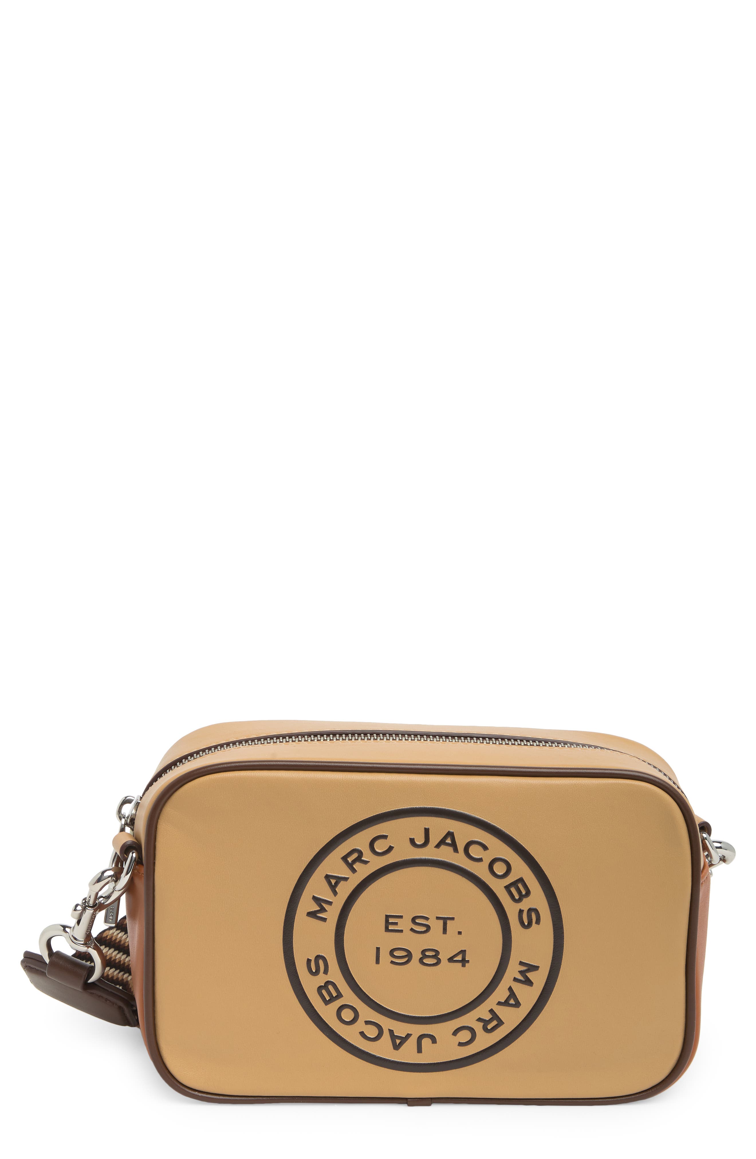 Flash Leather Camera Crossbody Bag, Main, color, ICED COFFEE MULTI