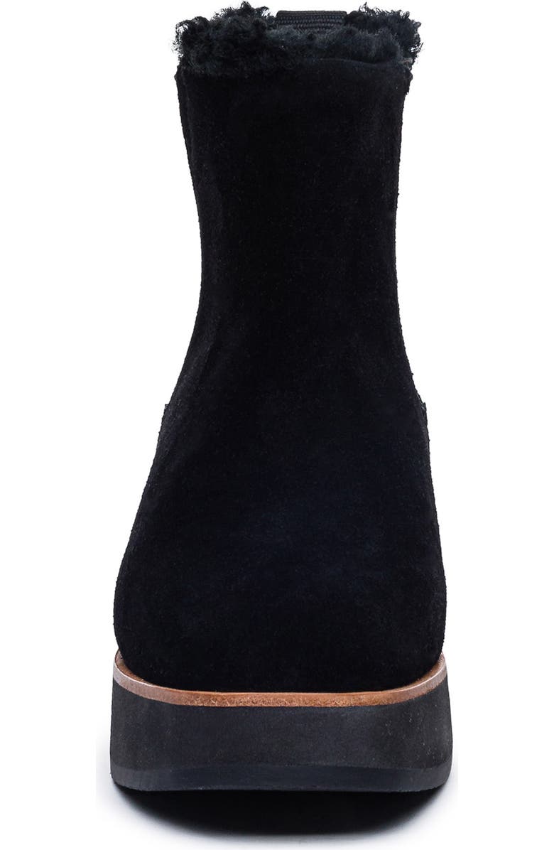 Bernardo Footwear Patterson Genuine Shearling Platform Chelsea Boot, Alternate, color,