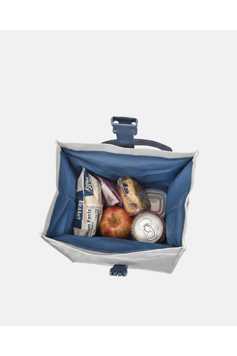 Paper Sack Lunch Cooler, Alternate, color, White
