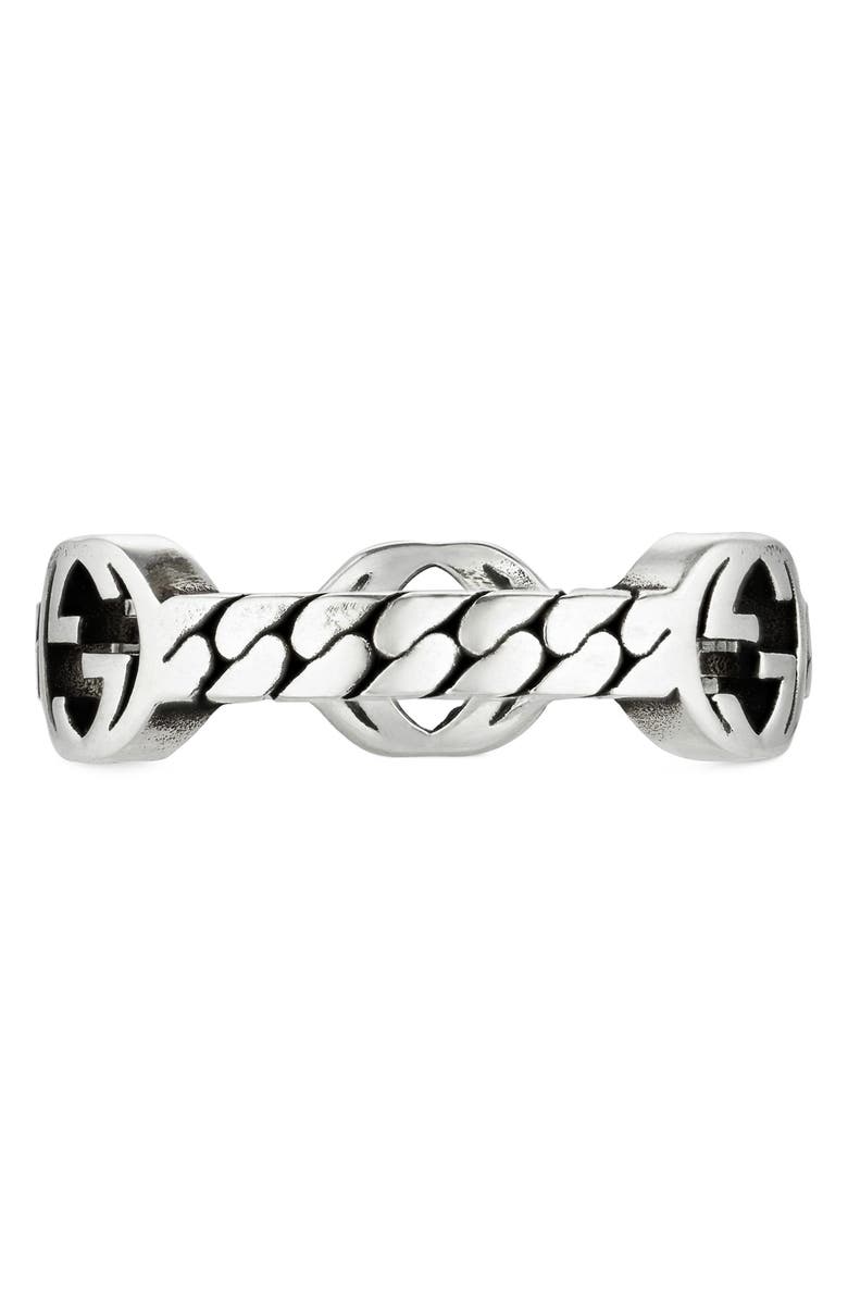 Gucci Interlocking-G Ring, Alternate, color,