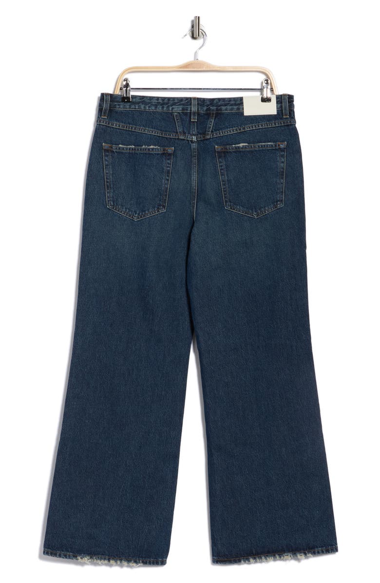 Closed Wide Leg Pedal Pusher Jeans, Alternate, color, Light Blue