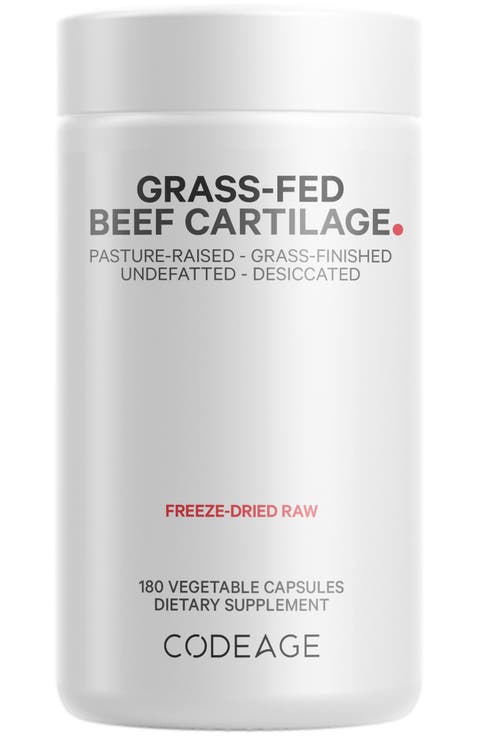 Grass-Fed Beef Cartilage + Liver Glandular Supplement