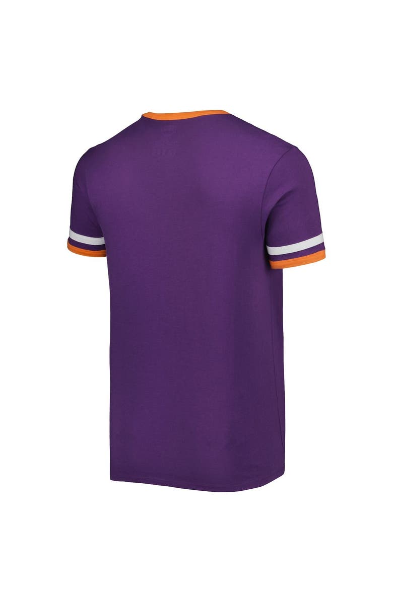 '47 Men's '47 Purple Clemson Tigers Otis Ringer T-Shirt, Alternate, color, Purple