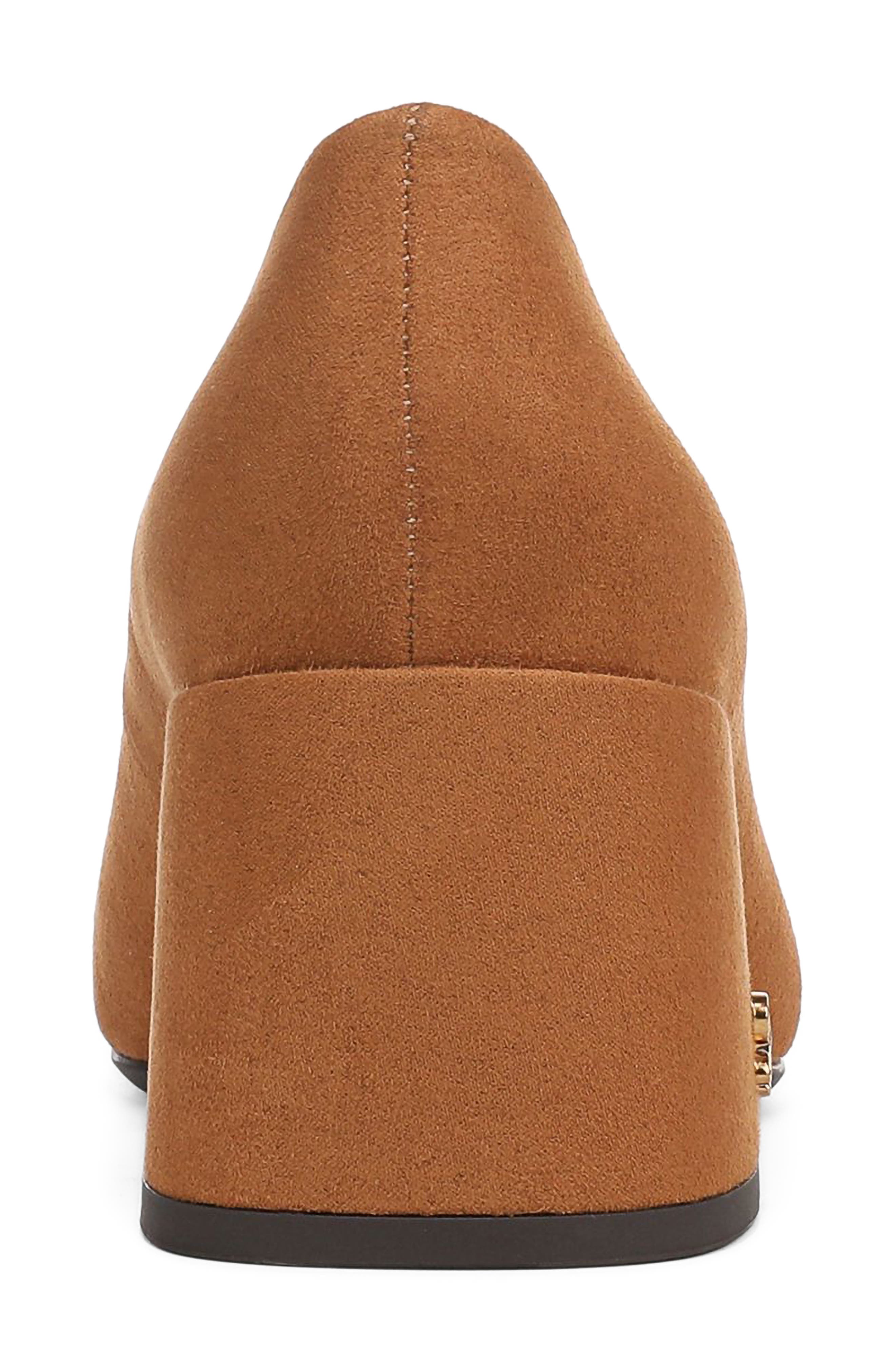 SAM & LIBBY Gianella Square Toe Pump, Alternate, color, Ginger Brown