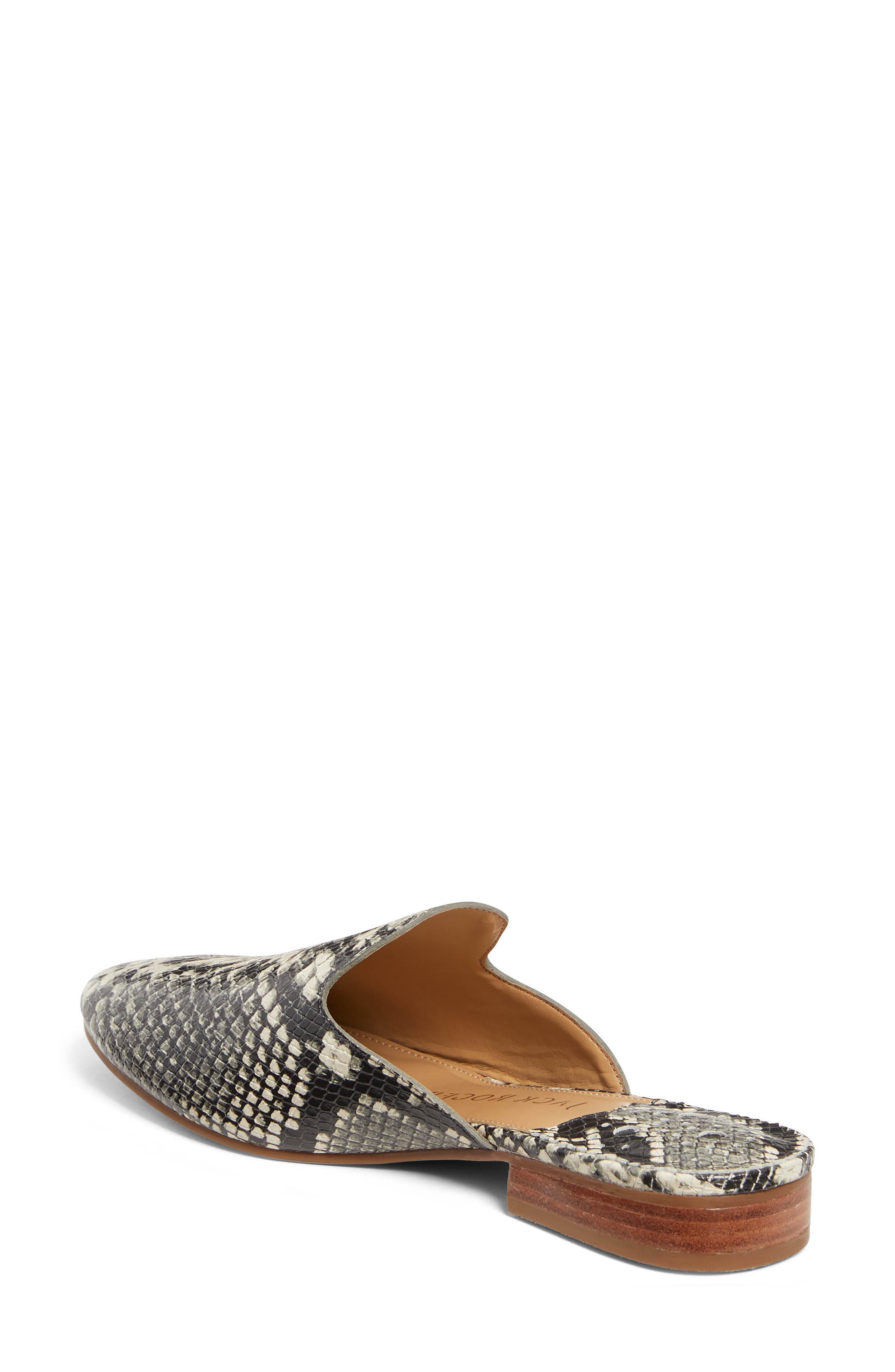 Jack Rogers Delaney Snakeskin Print Mule, Alternate, color, 