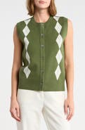 CYRUS Argyle Sweater Vest