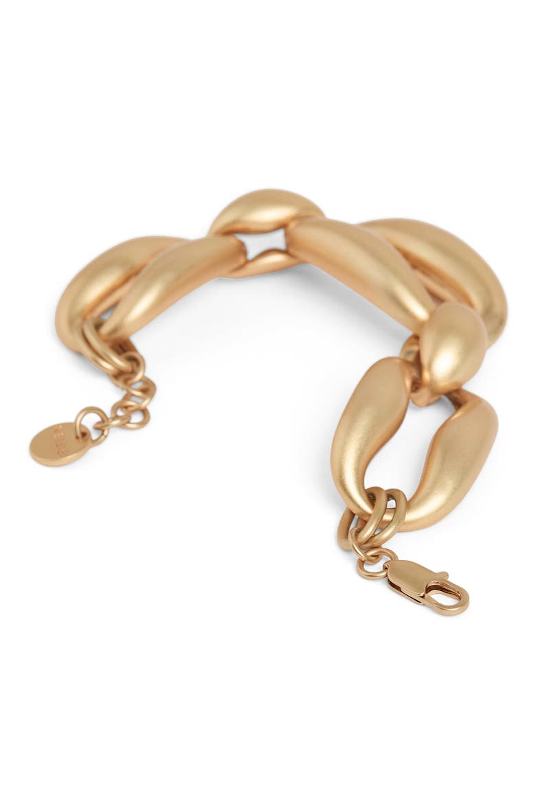 Lara Link Bracelet, Alternate, color, GOLD TONE
