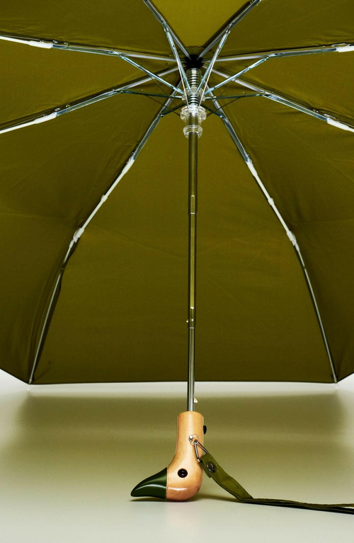 Original Duckhead Eco-friendly Compact Duck Umbrella In Green