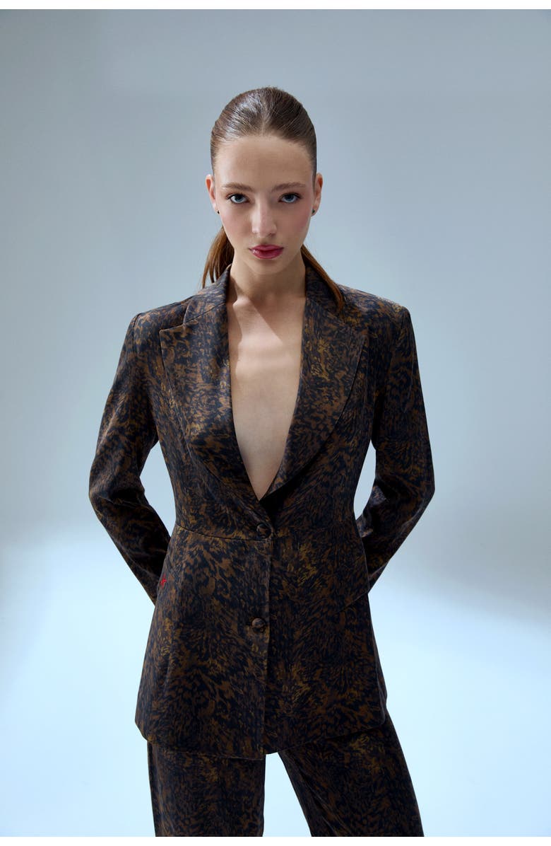 PCFG Your *Itch Kangaroo Blazer Jacket, Alternate, color, Leopard