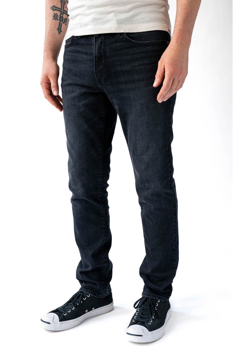 Slim Fit Jeans, Alternate, color, BLACK MOUNTAIN