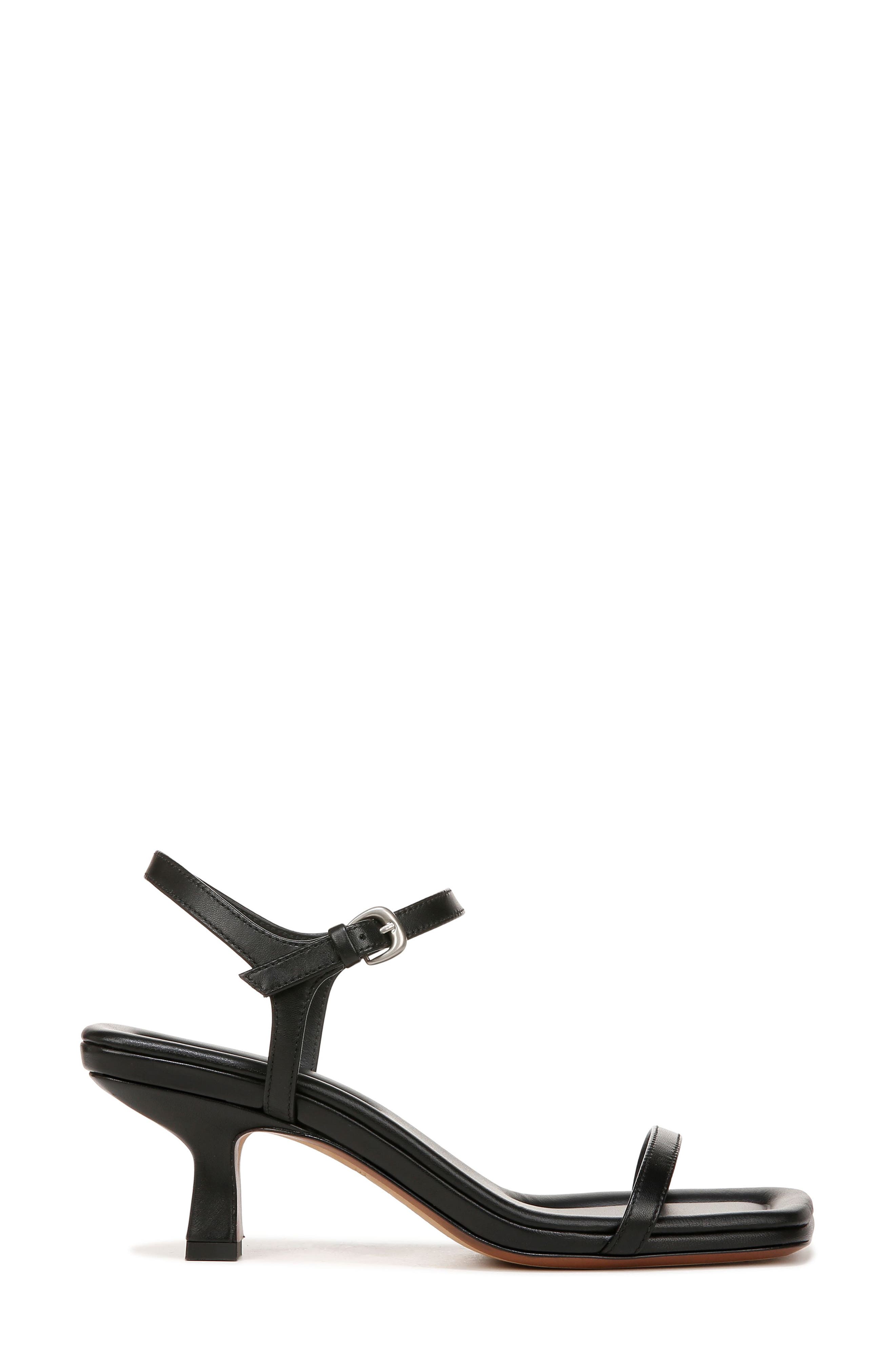Vince Coco Ankle Strap Sandal, Alternate, color, Black