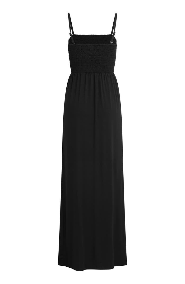 Favorite Daughter The Apartment Smocked Sleeveless Maxi Dress, Alternate, color,