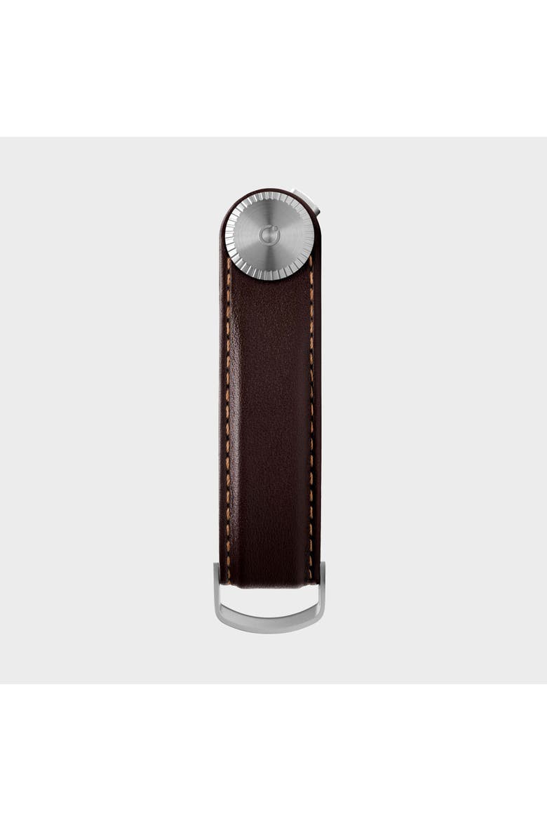 Pro Leather Key Organiser, Alternate, color, Mahogany