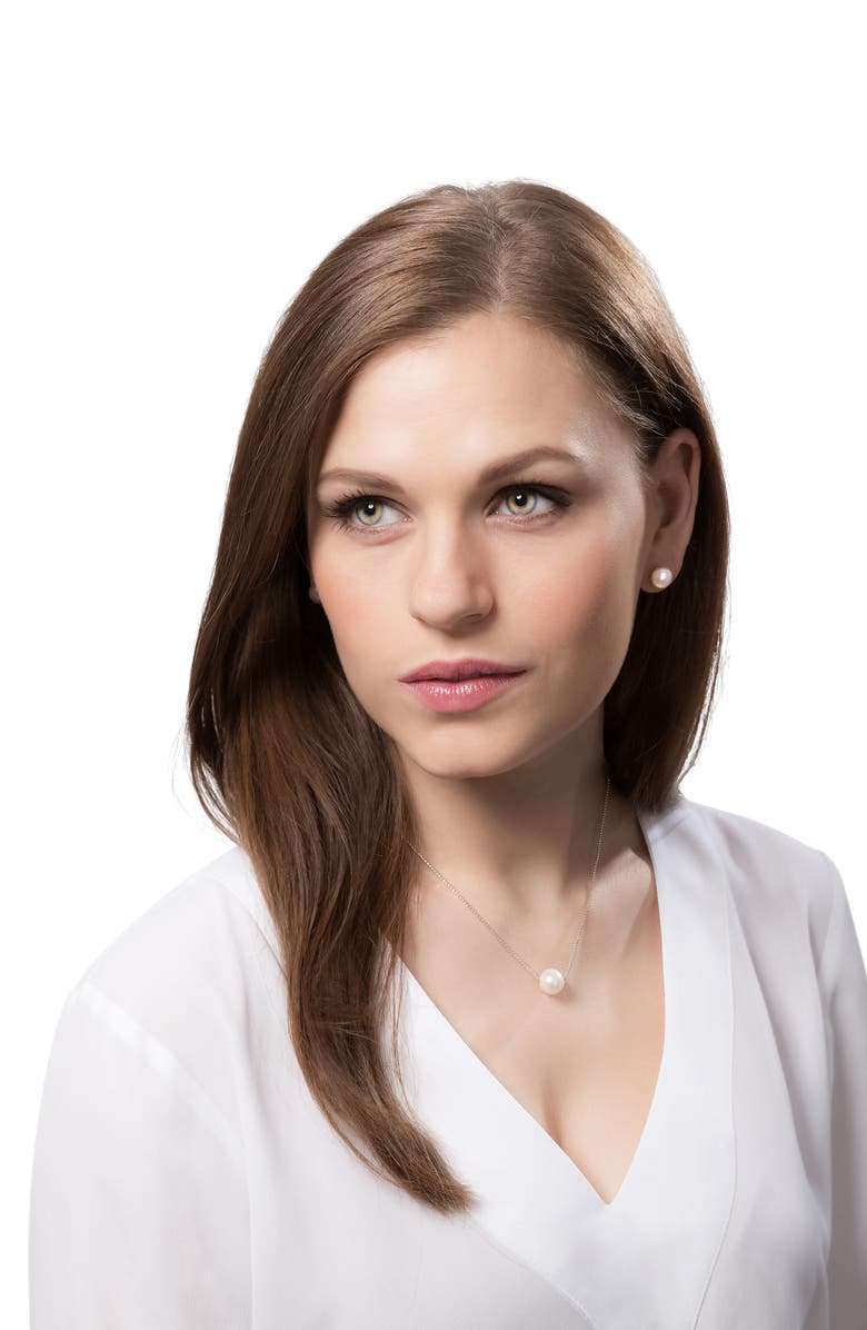 Claudia Bradby Essential Pearl Necklace, Alternate, color, 