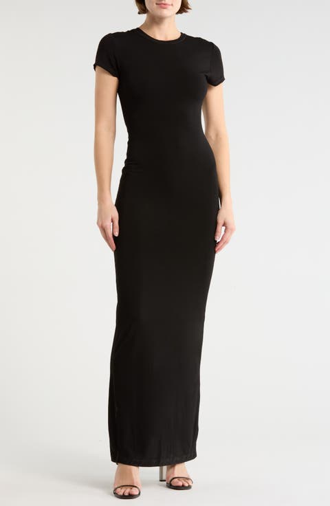 Delora Two-Way Cap Sleeve Maxi Dress