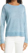 Club Monaco Linen Blend Boat Neck Sweater