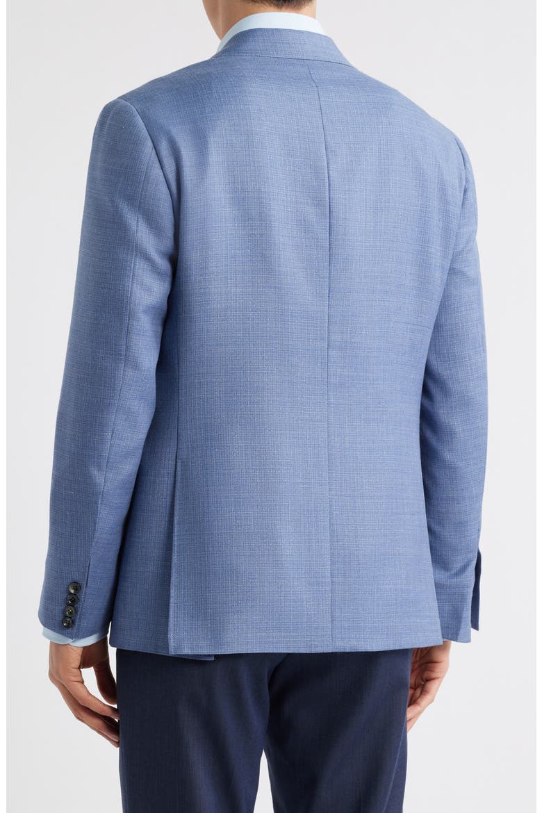 Kei Trim Fit Wool Sport Coat, Alternate, color, LIGHT BLUE
