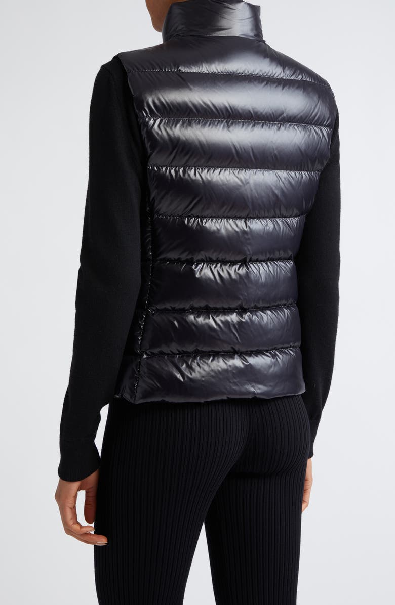 Moncler Ghany Mock Neck Down Puffer Vest, Alternate, color, 