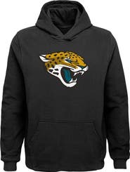 Outerstuff Youth Black Jacksonville Jaguars Team Logo Pullover Hoodie