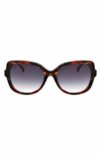 Oscar de la Renta 54mm Butterfly Sunglasses