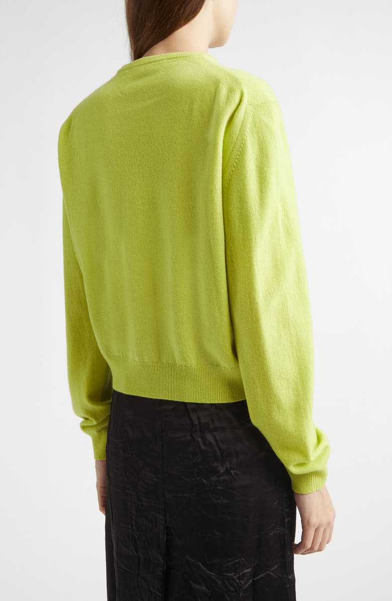 NACKIYÈ Seashell Cashmere Cardigan, Alternate, color, Pistache Dopey