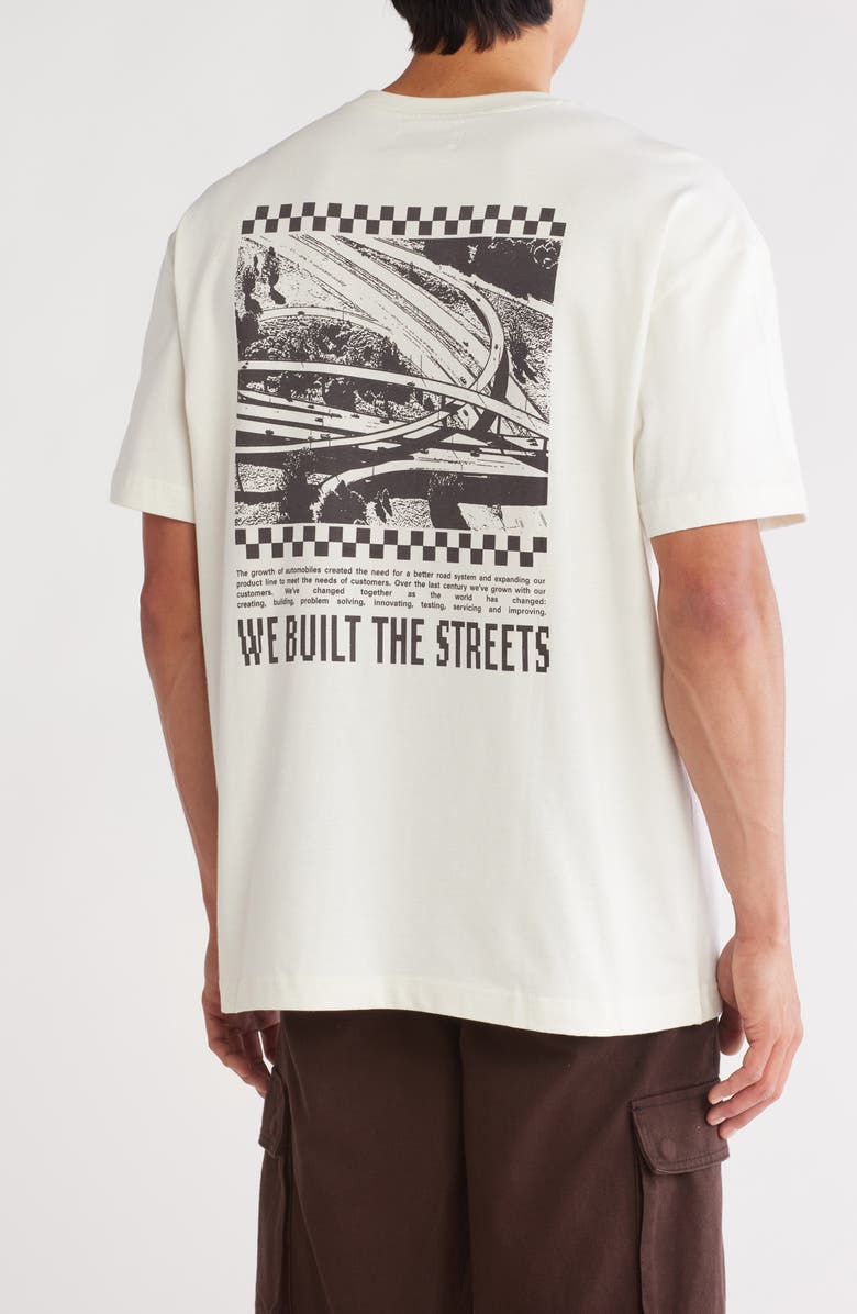 CAT WWR Built in the Streets Cotton Graphic T-Shirt, Alternate, color,