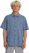 Quiksilver Waterman Flower Field WM SS Short Sleeve Shirt