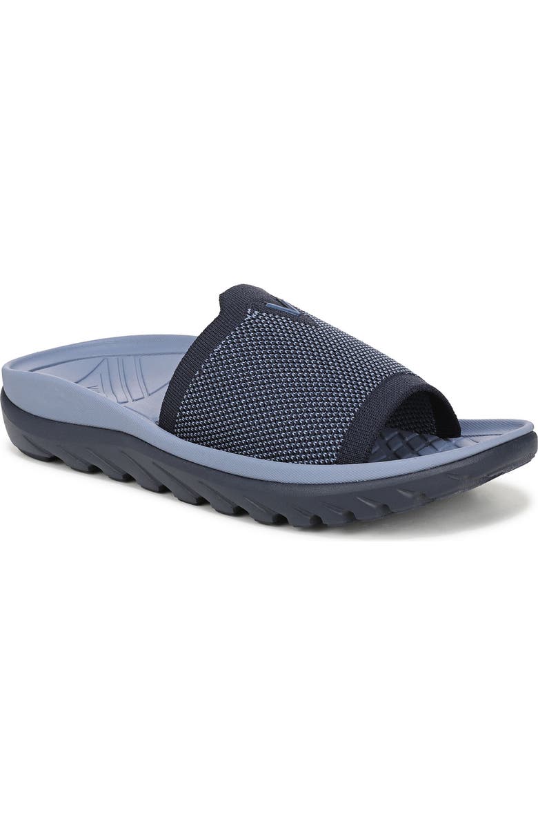Vionic Haven RX Mesh Recovery Slide Sandal, Main, color, Navy Blazer