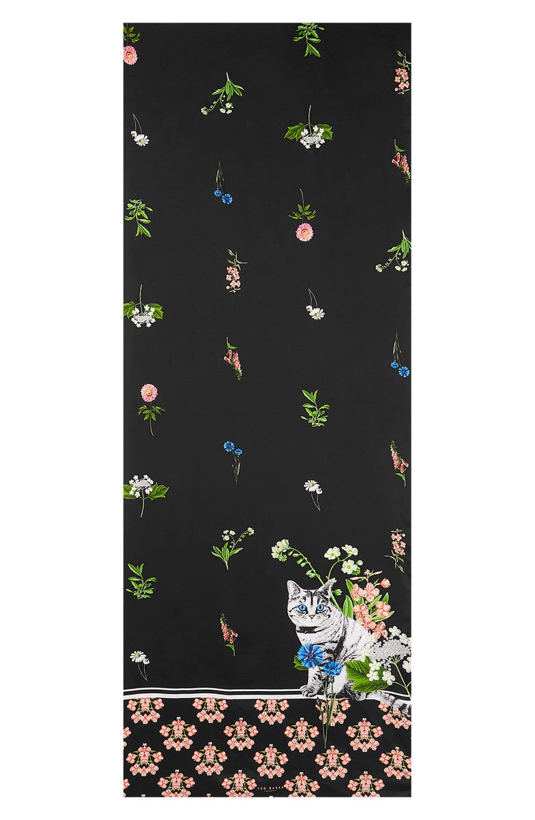 Ted Baker London Florence Long Silk Scarf, Alternate, color,