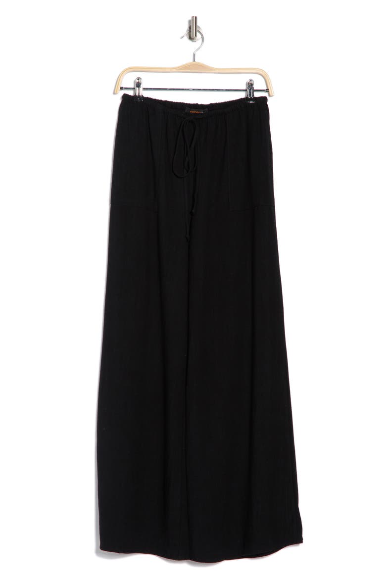 Relaxed Fit Drawstring Pants, Alternate, color, BLACK