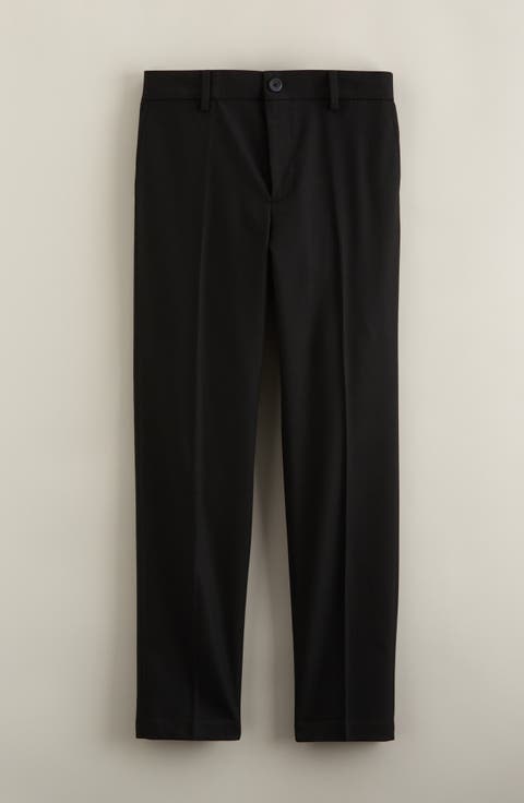 Kids' Flat Front Stretch Dress Pants (Big Kid)