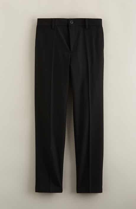Nordstrom Kids' Flat Front Stretch Dress Pants