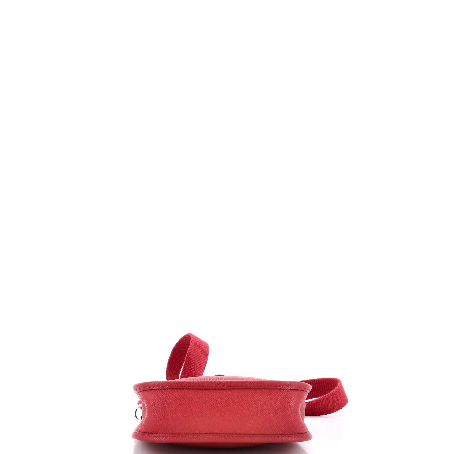 Pre-Owned Hermes Evelyne Bag Gen III Epsom TPM, Alternate, color, Rouge Grenat